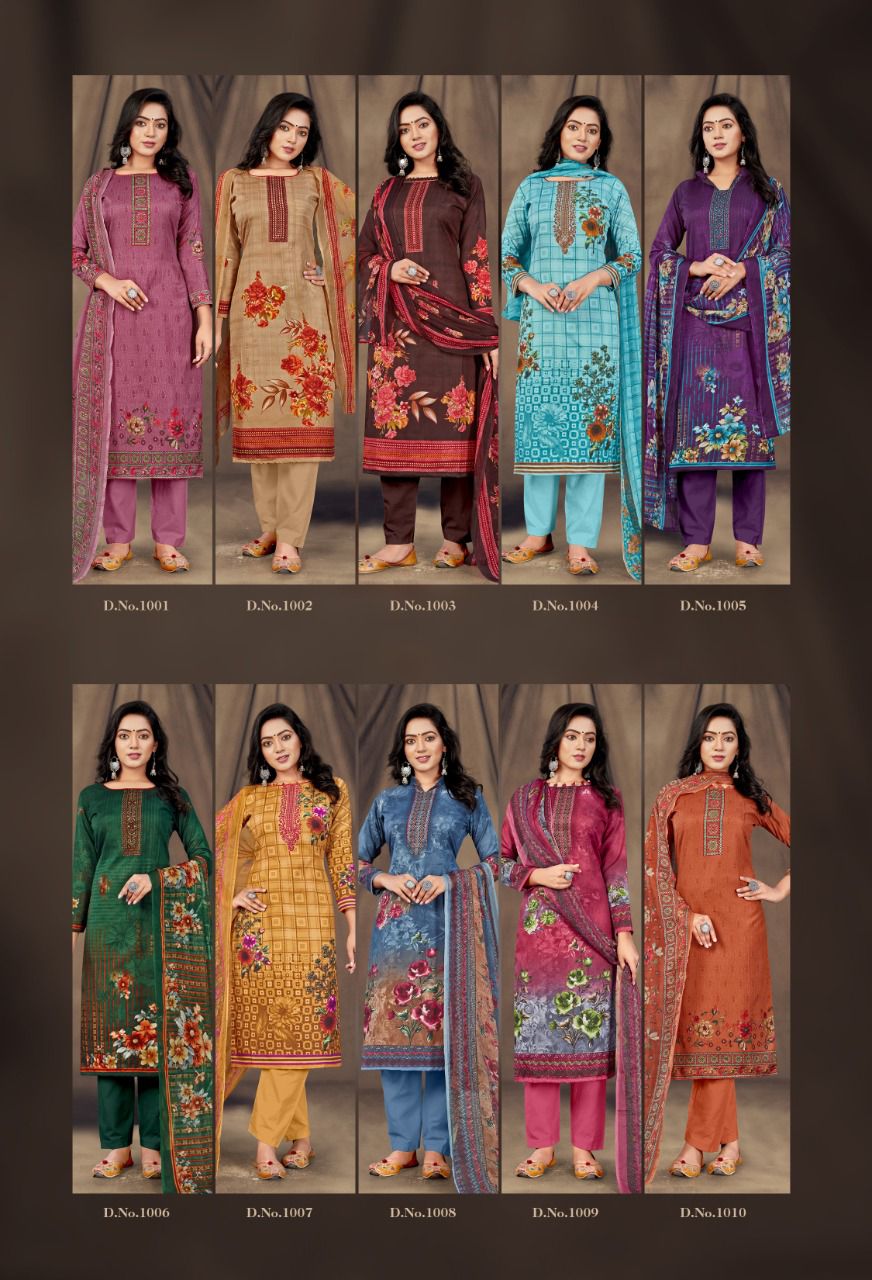 Roli Moli Mallika 8 Exclusive Daily Wear Cotton Printed Designer Dress Material Collection